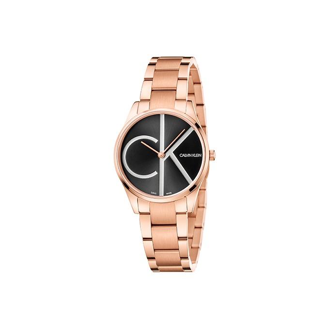 Calvin Klein Ck Quartz Watch Quartz Movement Stainless Steel Strap 32Mm Black Dial Women watches K4N23X41 Black Dial