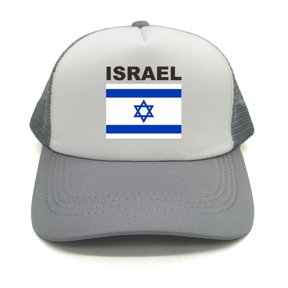 Israel Flag Trucker Cap Summer Unisex Cool Country Israeli Hat Baseball Caps Unisex Outdoor Mesh Net Caps