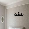 Corona Metallica Minimalista Decorazione Reale Murale Arte in Ferro Durevole Regalo