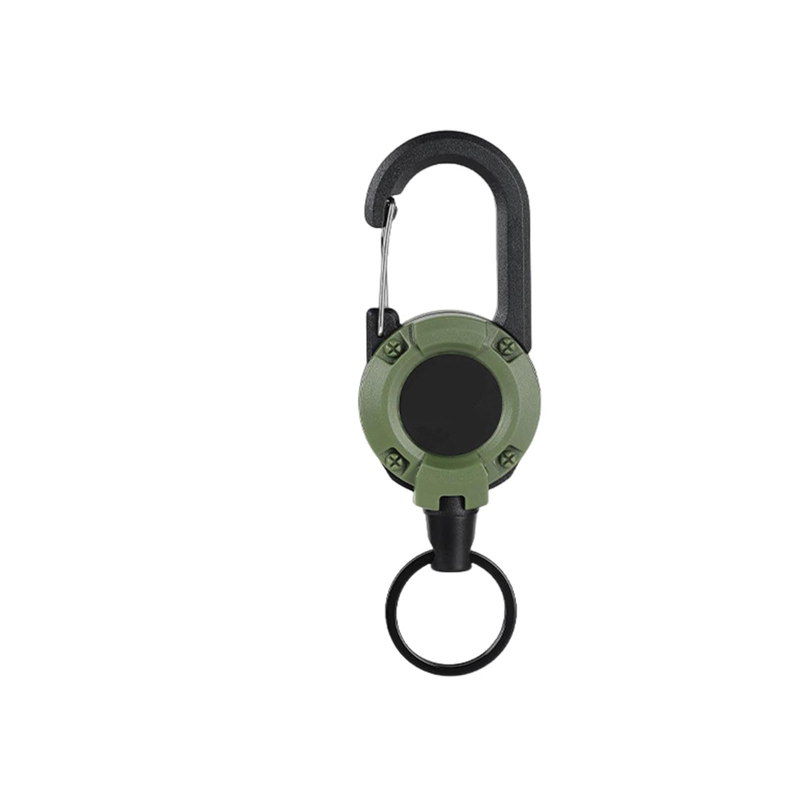 

Easy To Pull Buckle, Telescopic Buckle, Steel Wire Rope, Multifunctional Keychain, Camping High Loss Rope, Easy To Pull One Size армия зеленый