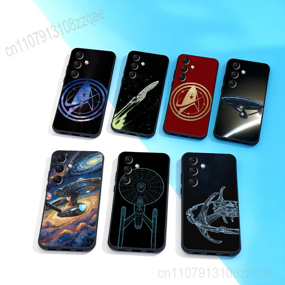 S-Star-Trek S-Ships Cool For Samsung Galaxy A 22,71,53,52,51,72,73,5G,Note,J7,8,9 Phone Case Soft Black Cover