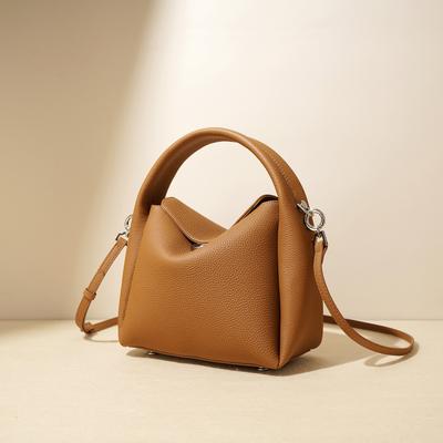 Nieuwe Niche Messenger Bag Mode Handtas Veelzijdig Koeienhuid