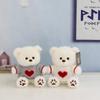 Plush Teddy Bear Wearing T-shirt Doll Sweater Teddy Bear Doll Pattern Sweater Teddy Bear Doll