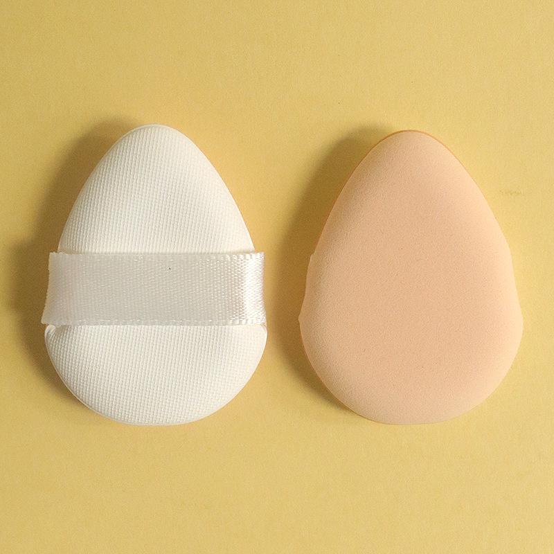 Клубничный спонж-пуховка: Двусторонний, впитывающий/не впитывающий, гидрофильный полиуретановый спонж для макияжа