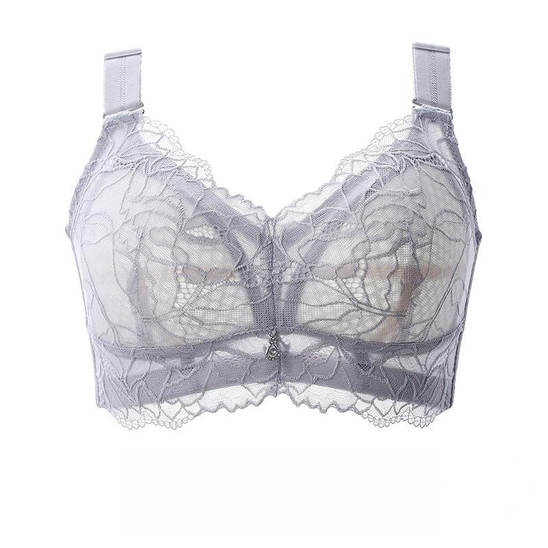 Undergarments for Women Thin Frameless Bra Breathable Bra with Top Support Adjustable Bra with Breast Retraction and Anti-sagging Bra