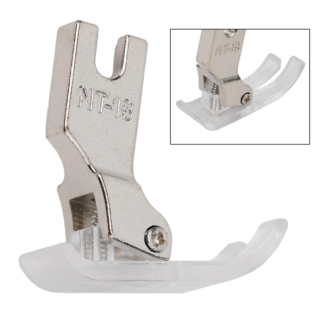 Flat Presser Foot Lockstitch Industrial Sewing Machine Flat Presser Foot Meeting Work Needs Transparent Plastic Base Plate