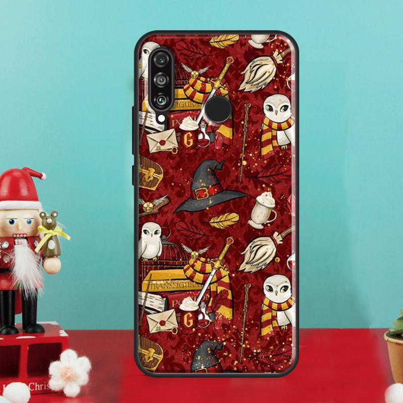 

Мультяшный коллаж с совой для Huawei Nova 9 10 SE 12i 11i 8i 12s Y90 Y60 Y70 Y72 Y61 Y91 P20 P40 P30 Lite P60 Pro Huawei P20 Pro