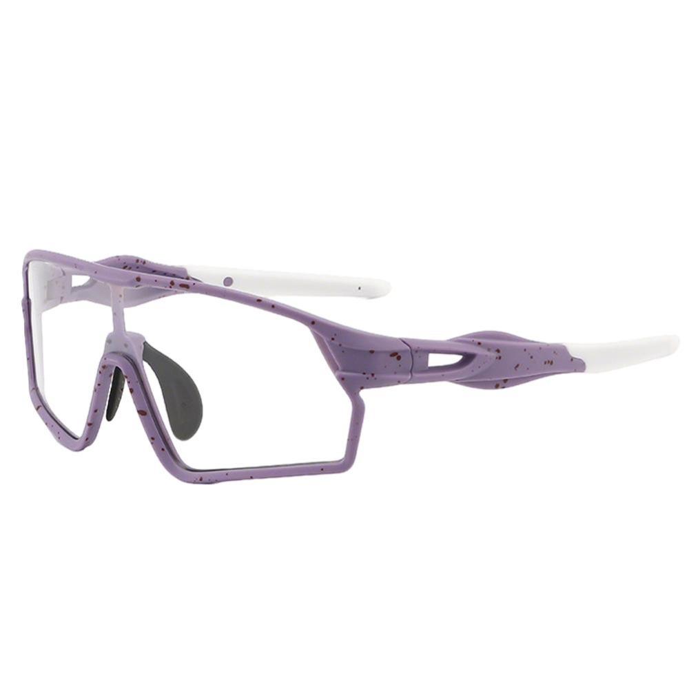 UV400 Photochrome Radsportbrille Hochgeklappt Sportsonnenbrille Photochrome Fahrradbrille Sommer