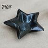 PLA Jewelry Organizer 3D Printed Star Storage Tray, Shape Decorative Five-pointed Elegant Plate Desktop Organizer, Trinket Dish for Dressing
