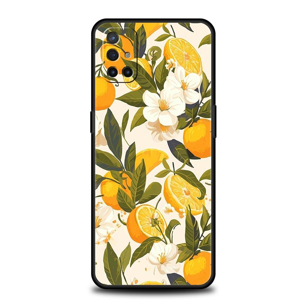 Sommer frische Früchte Zitronen-Print Handyhülle für Oneplus 13R 13 12R 11 10T 10R Nord N100 N200 N10 10 9 9R 9RT CE 3 2 Z Pro Weiches TPU