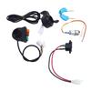 3-in-1 Lenkerschalter mit Zündschloss Daumengas Ladeanschluss Kit für Elektrofahrrad