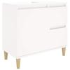 Vidaxl Bathroom Cabinet, White, 65X33X60 Cm, Wood-Based Material