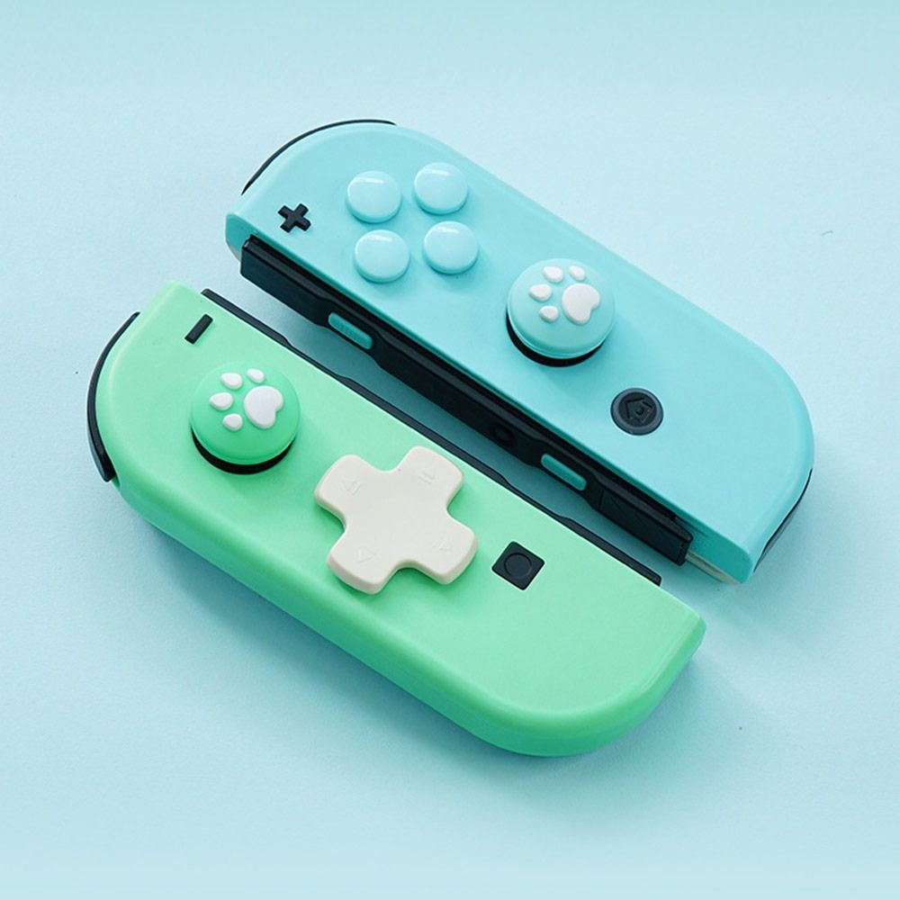 Replacement Parts Game Controller Joystick Caps Direction Key Cover Cross Button Thumb Sticker