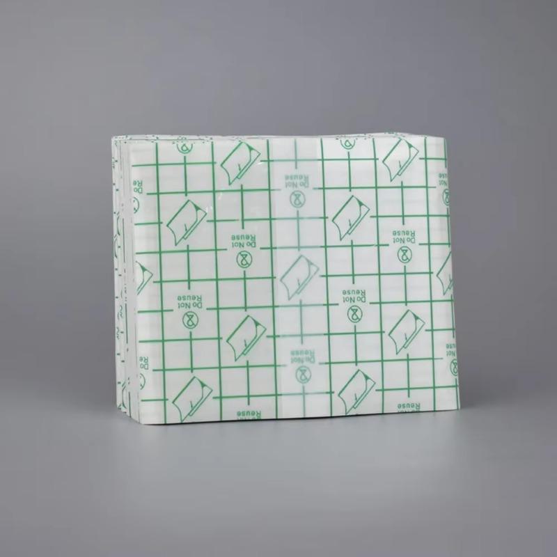 100Pcs Waterproof Transparent Tape PU Film Medical Adhesive Plaster Anti-allergic Wound Dressing Tape First Aid Kit Band Aids