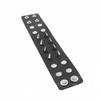 European American Punk Men's Faux Leather Spike Bracelet