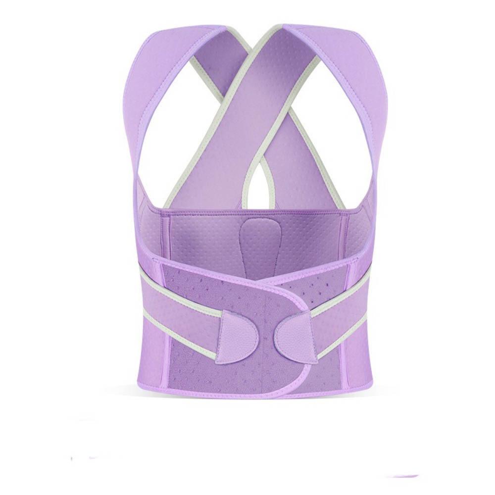 

Полная поддержка спины Поддерживающий бандаж для спины Бандаж для верхней части спины Выпрямитель спины Для ежедневного использования M фиолетовый