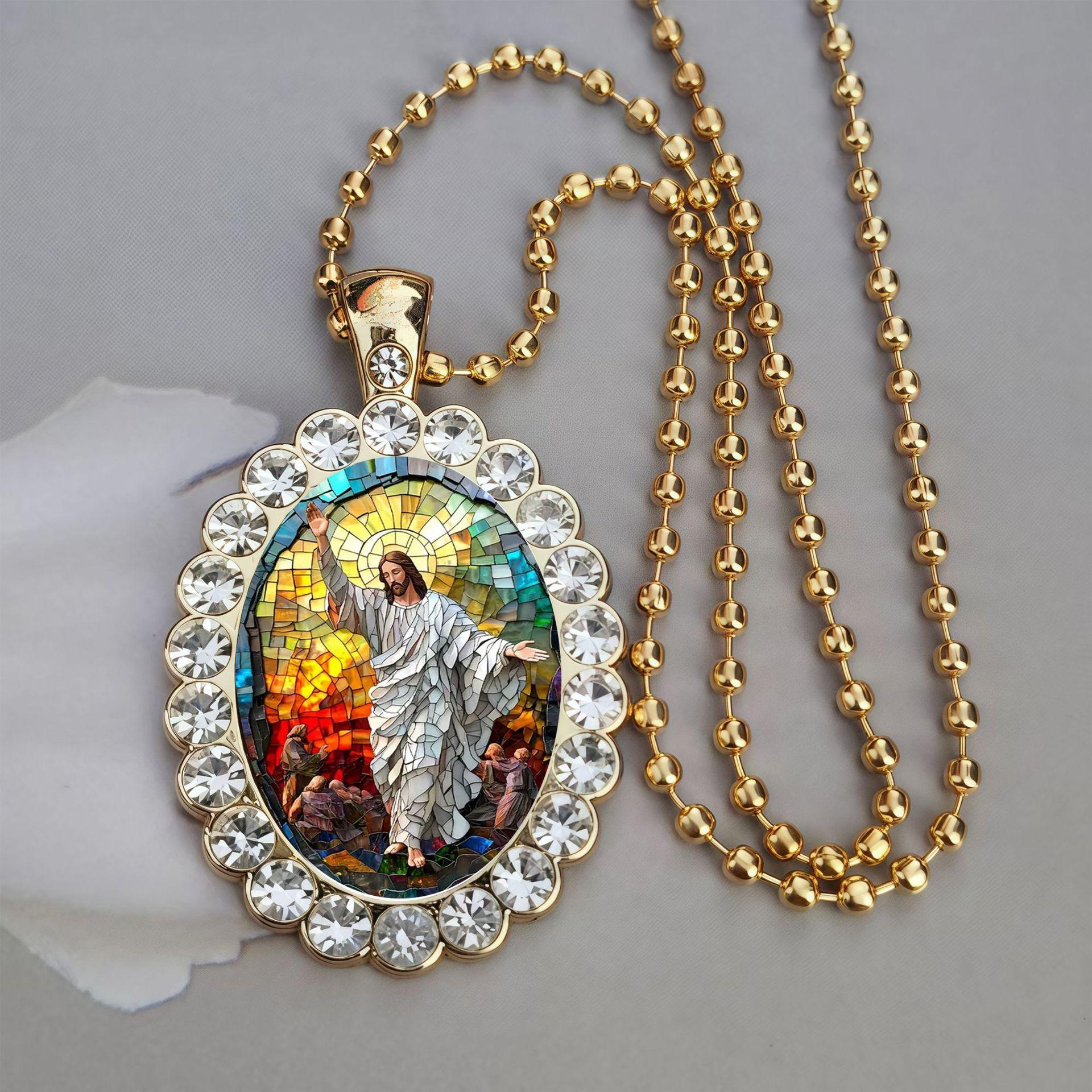 

Vintage Pendant Necklace, Clothing Accessories One Size золотий