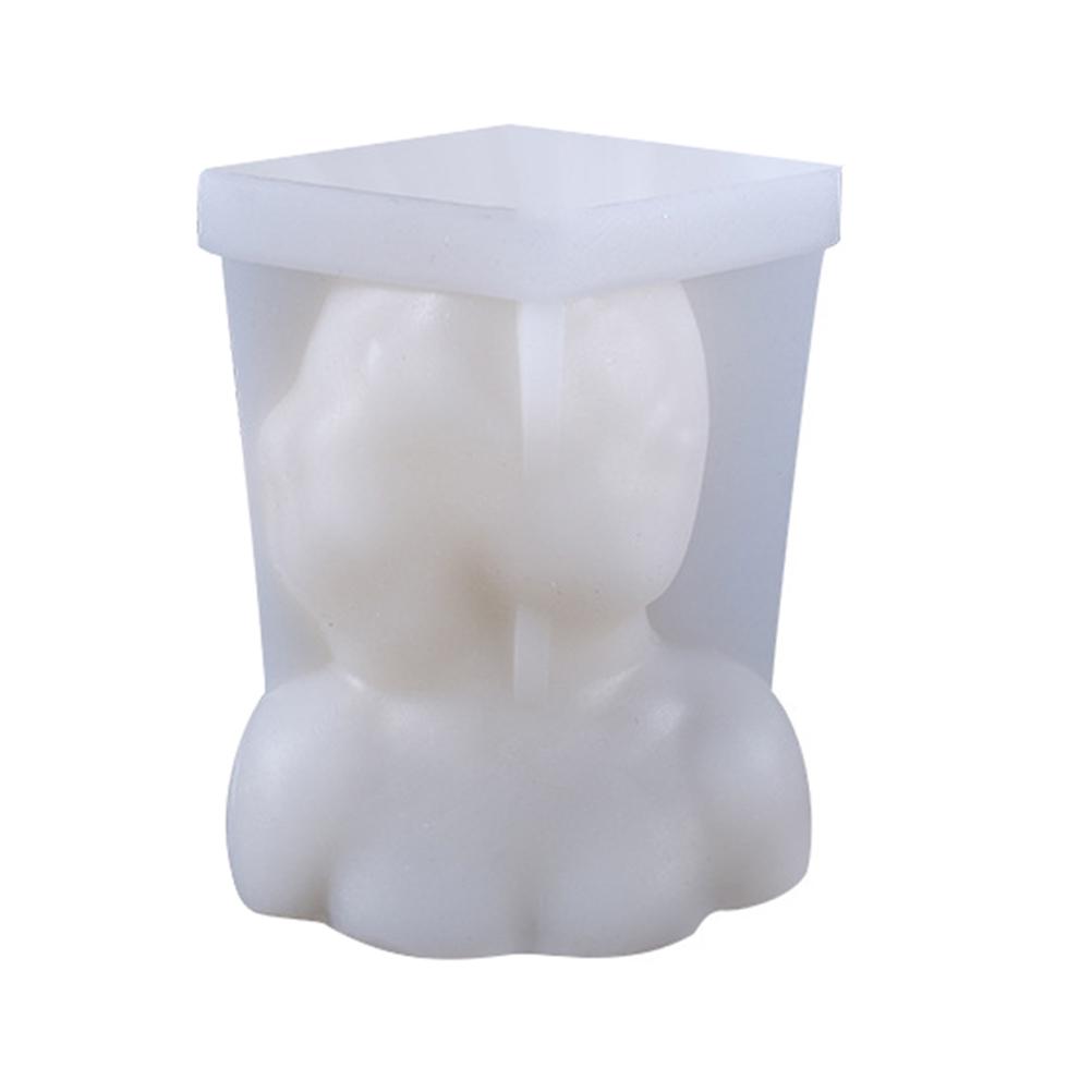 DIY Silicone Candle Mold 3D Silicone Casting Candle Mould Candle Making Mould Lady Body Shape
