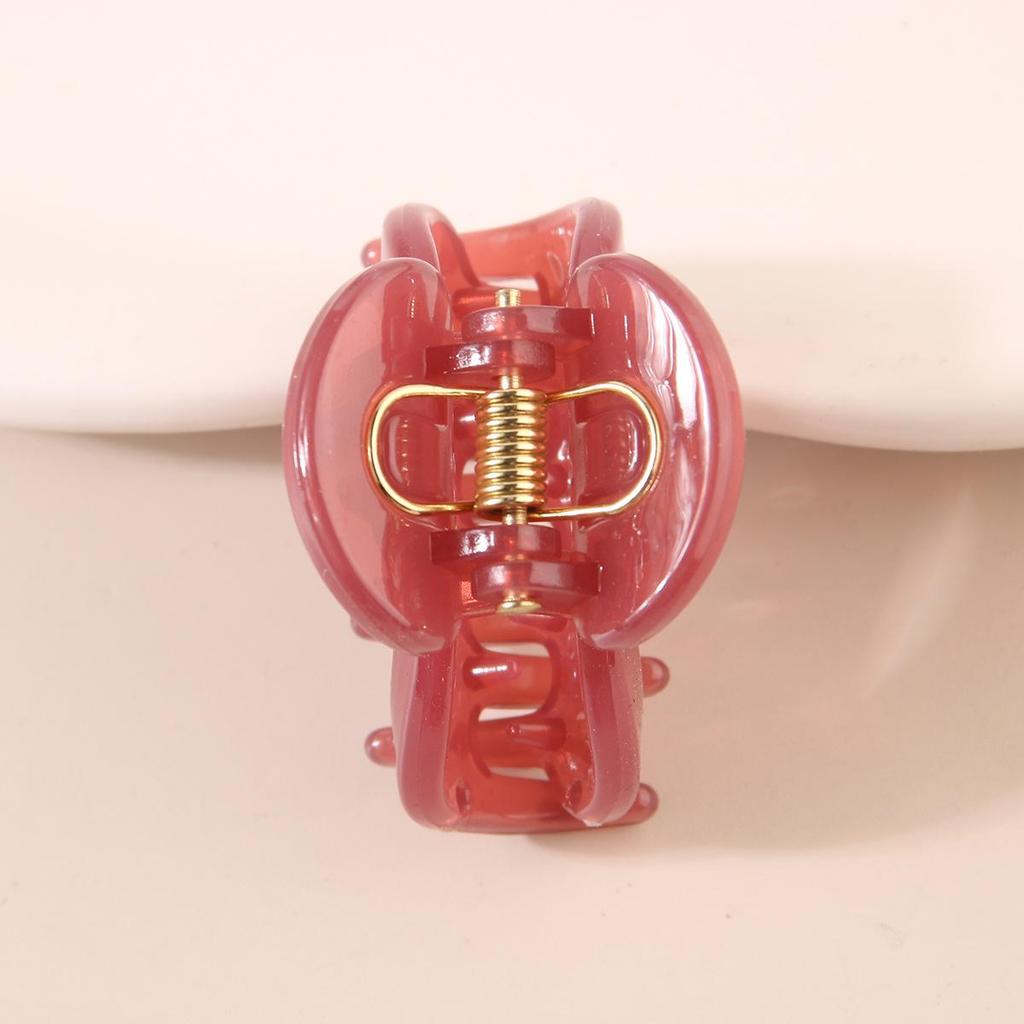 Women's Small Simple Shark Hair Clip for Half-Up Hairstyles