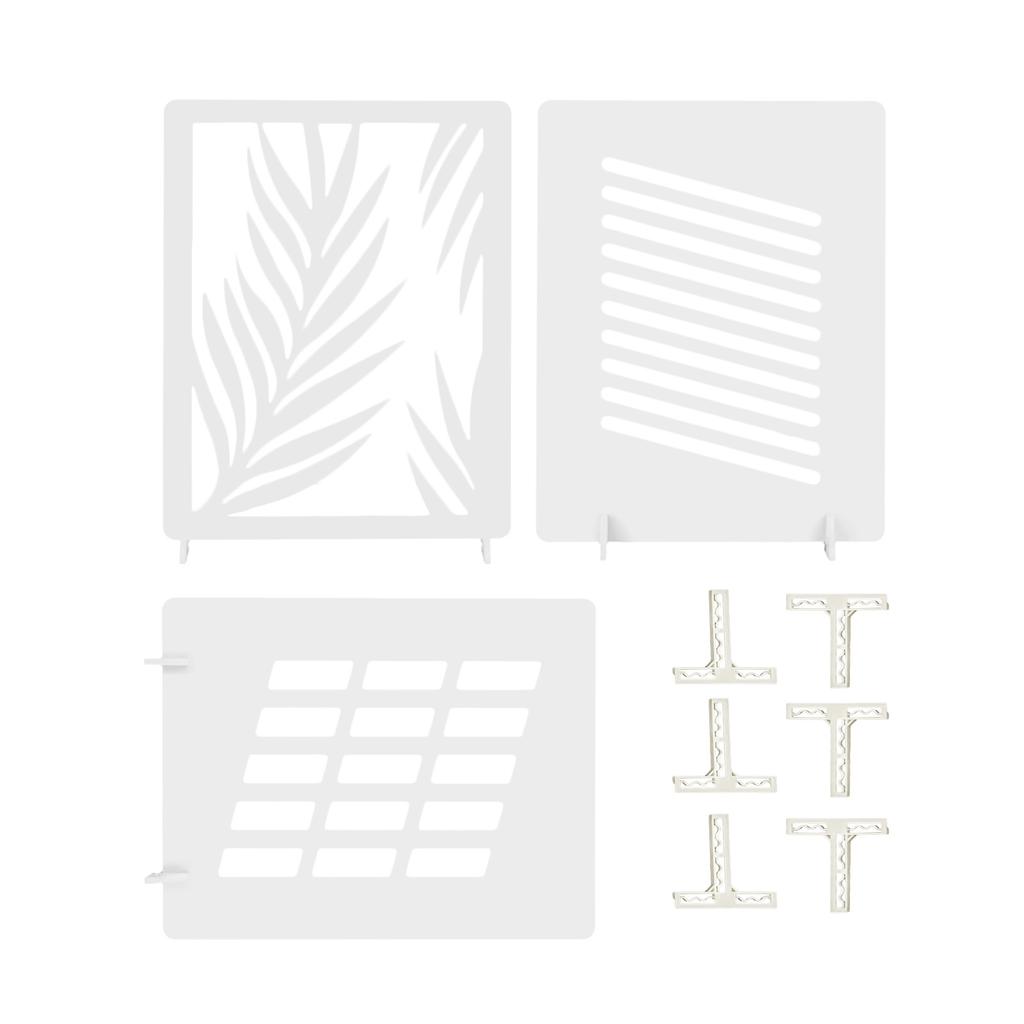 3 Pcs Set Photography Background Board Light and Shadow Boards Photo Tabletop Backdrops Window Light Boards for Food