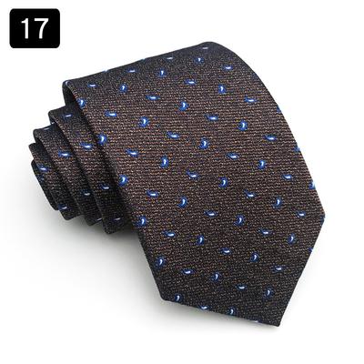 Profesionisti de afaceri pentru barbati Cravata in dungi Accesorii pentru costum de nunta Cravata din poliester Barbati
