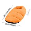 Electric Warmer For Feet USB Rapid Heating Pad For Feet Washable Foot Warmer Slippers Soft Cozy Foot Heat Wrap Winter Foot Pad