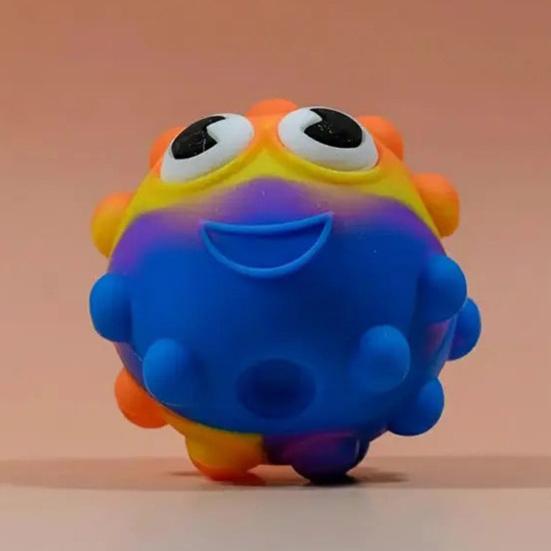 Popping Eye Expression Ball Toy Stress Relief Push Bubble Ball Squeeze Toy Decompression Stress Ball Fidget Toy