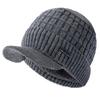 New Style Unisex Winter Hat Plush Fleece Lined Warm Winter Cap Stylish Soft Beanie Hat For Men Women Outdoor Knitted Hat