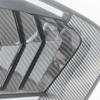 1Pair Parts Accessories For 2012-2015 Honda Civic Car Side Quarter Window Vent Louver Shutter Cover Trim