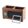 Pen Bracket Stationery Organizer Make Up Brush Holder Desktop Storage Box Calendar Pen Holder