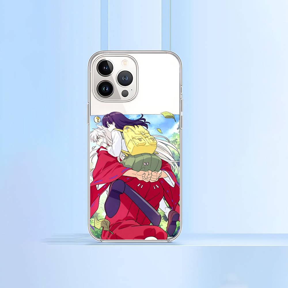 Anime I-Inuyasha Sesshoumaru Phone Case For IPhone 17 16 15 12 11 Pro Max 14 Plus 13 Mini Clear Cover Soft Funda