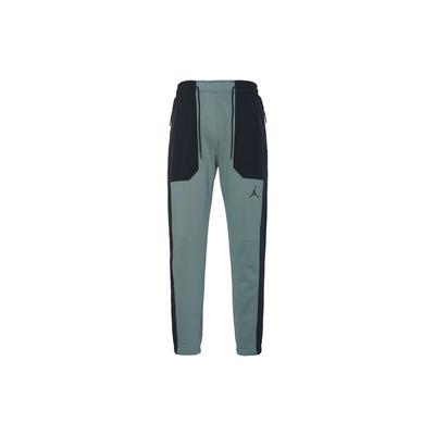Fleece-Lined Casual Knit Joggers Men Bottoms Green DC9633-387