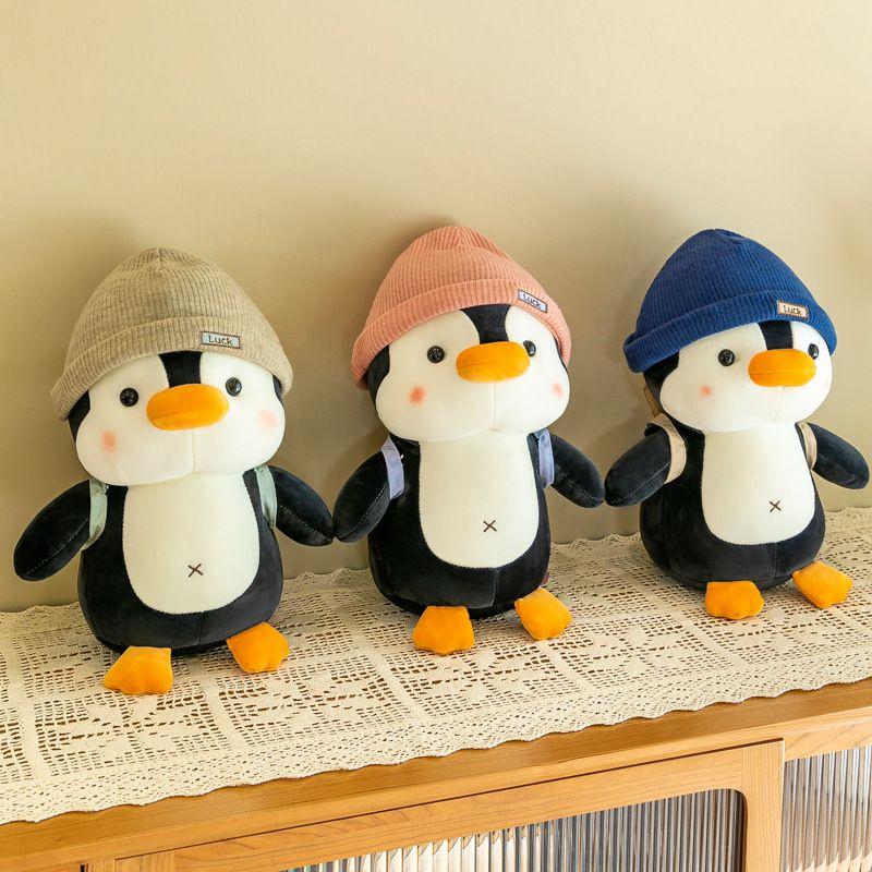 Adorable 8.7/15/18.9in Penguin Plush Pillow Toy Gift