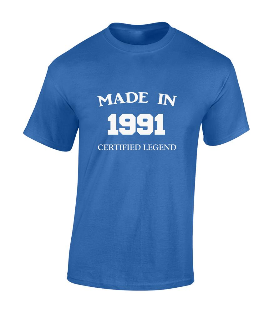Made In 1991 30Th Birthday Present Gift Idea Funny Unisex T-Shirt Unisex T-Shirt XXXXL