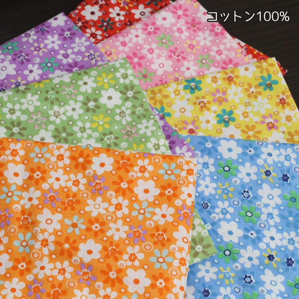 X iikuru Cut Kvetinový Štýlový Japonská Látka Y425 [50cm 50cm] Látka, Potlač, Látka, Odrezky, Kvety, Remeslá, Patchwork, Súprava, Ručne vyrobené,