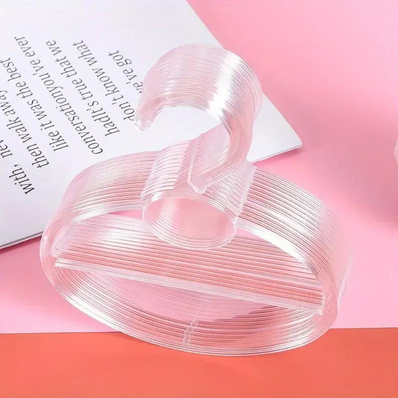 10/20ps Oval Scarf Shawl Tie Holder Circle Shape Coat Hanger Multifunctional Clothes Display Slots Holder Organizer Space Saving