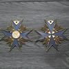 Black Eagle Medal, Blue Knight Medal, Necklace Pendant, Commemorative Medal, Film and Television Props