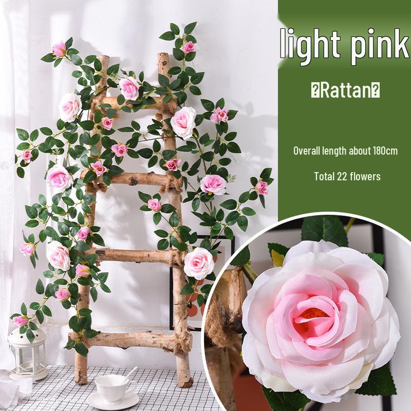 Simulierte Rosenblumenranke zur Wanddekoration & Landschaftsgestaltung