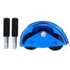 Abdomen Four Roller Wheel Abdominal Muscle Exerciser Gym Home Fitness Equipment with Gear