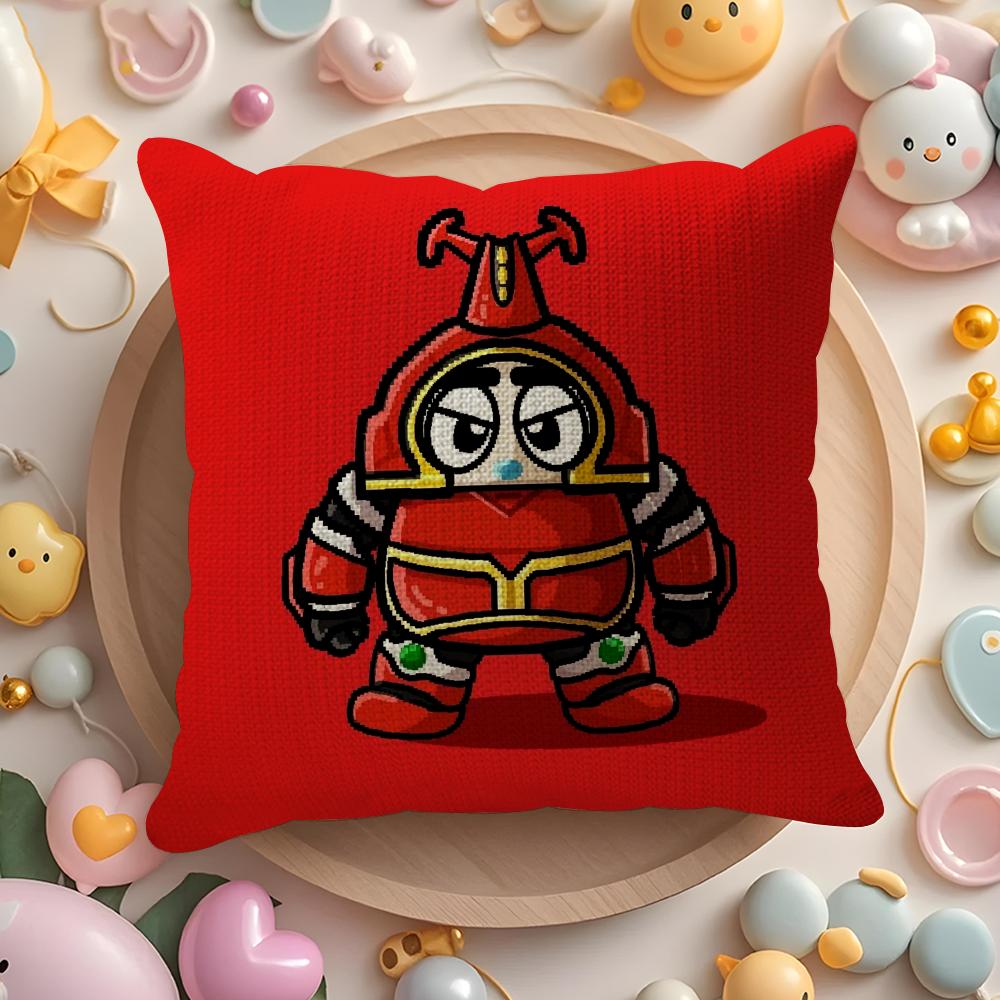 Anime RRobo Kabutack Cartoon Pillow Case Pattern Printed Pillowcase for Living Room Sofa Cushion Cover Bedroom Decor