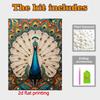 Pearl Art Painting Home Wall Decor Peacock Gemstone Painting Picture Crafts Adult/Beginner Gift Creative Home Decor Unframed Art 130