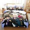 3DAnime Lupin The Third Mine Fujiko Bedding Set Duvet Cover Bed Set Quilt Cover Pillowcase Comforter King Queen Size Boys Adult