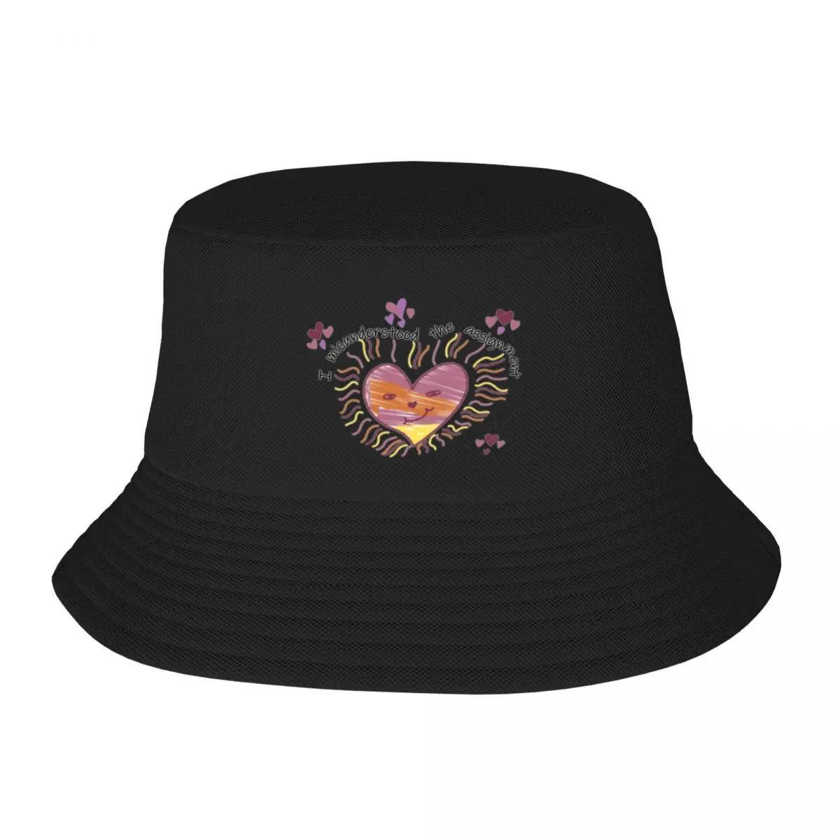 New I Misunderstood The AssignUnisext Bucket Hat Birthday Luxury Cap Hat Luxury Brand Sun Hat Unisexs Tennis Womens