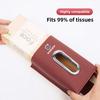 Car Protection Stickers Seat Tissue Box 2-in-1Hook Tissue Rack Storage Bag For Volvo S40 S80L C70 CX70 AWD V60 V40 XC90 S60 C30