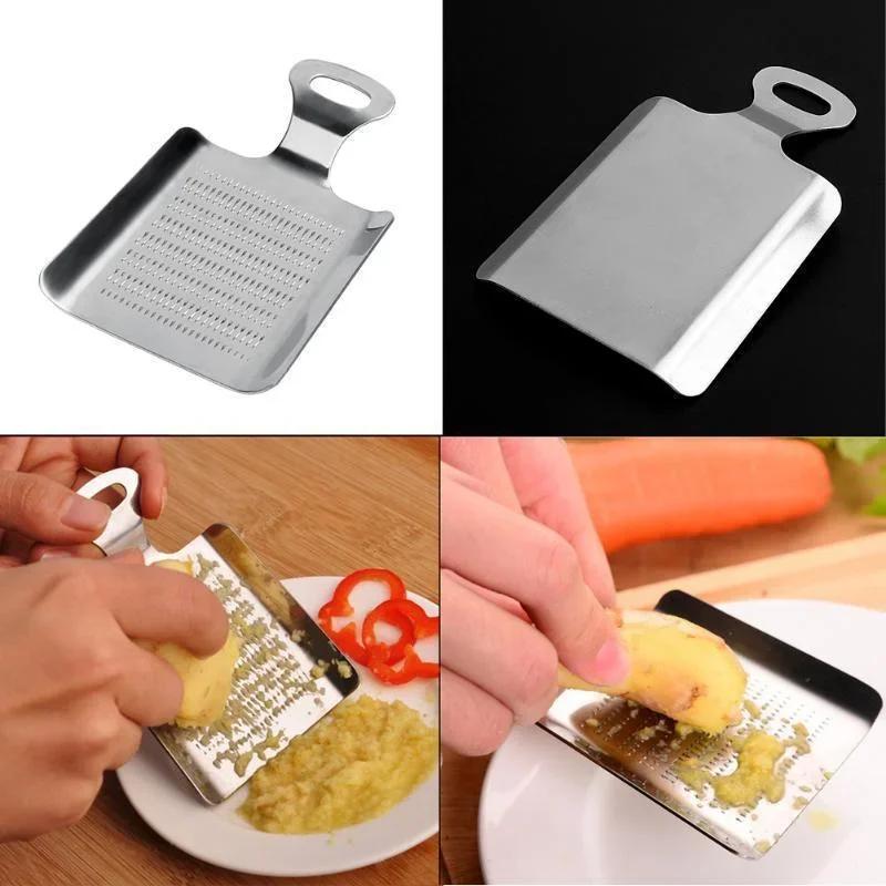 Kitchen Convenience Tools Ginger Garlic Wasabi Grater Crushed Garlic Press Device Kitchen Household Tools Accessories Supplies
