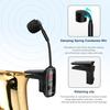 N90 Rechargeable Compact Instrument Microphone for Saxophone, Larinet, Trumpet, and Brass Instruments, Perfect for Live Concerts