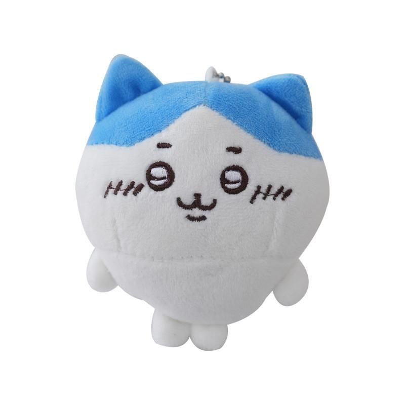 Adorable Chiikawa Plush Doll Keychain Soft Blue Yellow White Flying Squirrel Toy