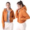 Uarun Women's Loose Fleece Yoga Hoodie