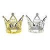 Heart-Shaped Crown Cake Decoration: Mini Cartoon Toy & Perfume Bottle Cap with 6 Diamond Alloy Accents