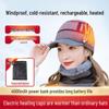 Slimme USB Oplaadbare Verwarmde Muts: Dames Buiten & Thuis Koudebescherming voor Herfst/Winter met Temperatuurregeling